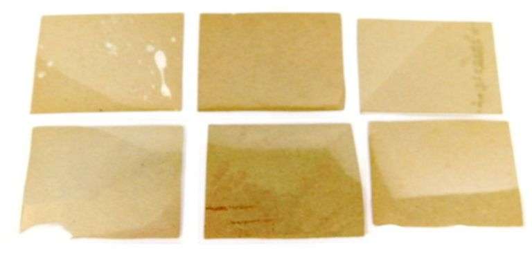 6 Post Cereal Baseball Cards