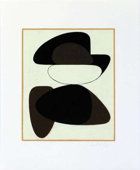Exclusive Victor Vasarely Signed Limited Edition Lithograph from 'Octal' Suite, 1972