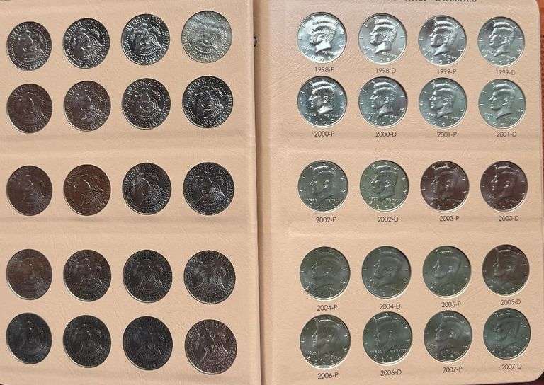 1964-2017  BU Kennedy Halves Complete