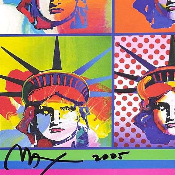 Liberty and Justice by Peter Max