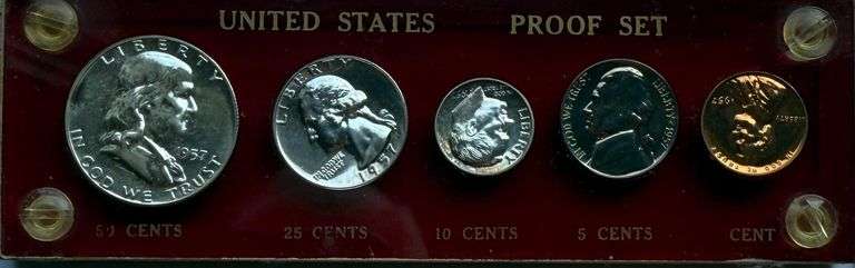 Choice 1957 US Proof Set