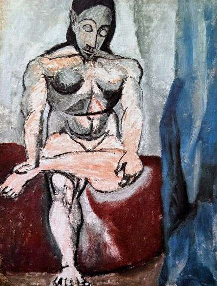 Fantastic Pablo Picasso, Seated Nude