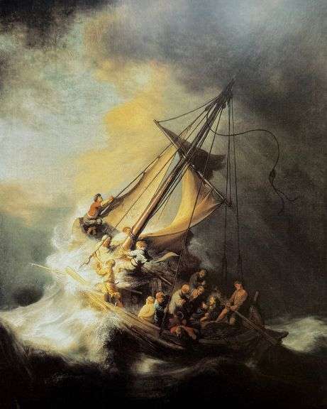 Rembrandt van Rijn, Christ in the Storm on the Sea of Galilee