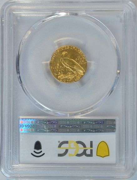 Exceptionally Choice BU 1908 $2.50 Indian Gold Piece. PCGS MS63