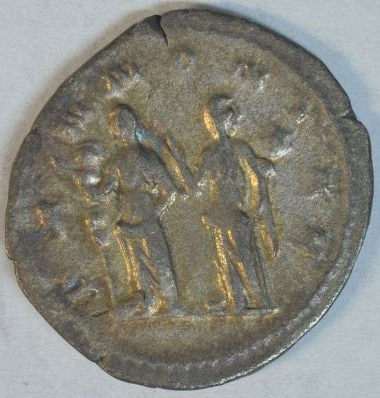 Nice and original Roman Silver Piece of Trajan Decius, 249 to 251 AD
