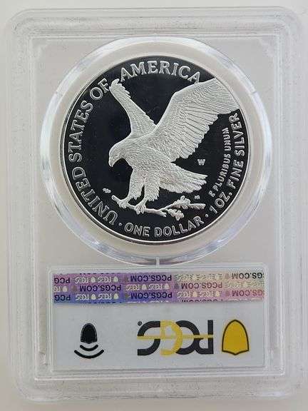 2025 W Proof Silver Eagle, PCGS PR70DCAM - Advanced Release