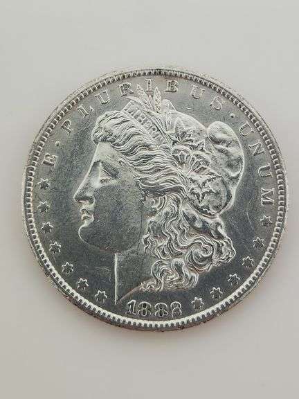 1882 CC Morgan Silver Dollar, Cleaned