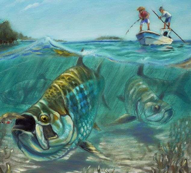 Artistic marvel by Jason Mathias Jason Mathias Tarpon Fever