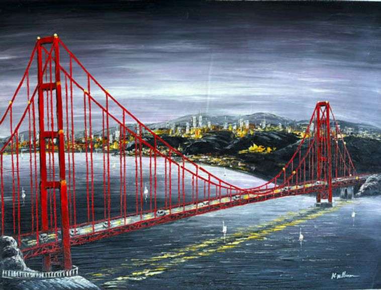 UNIQUE BEAUTIFUL PAINTING ON CANVAS