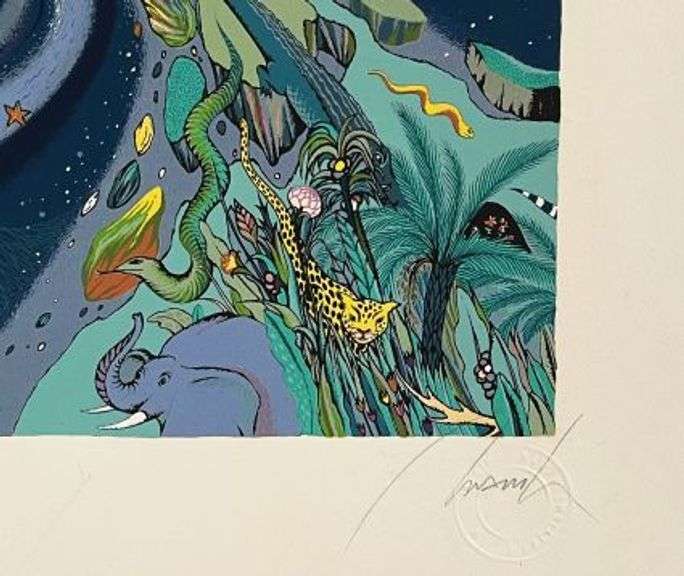 Limited Edition Lithograph on Heavy Art Paper