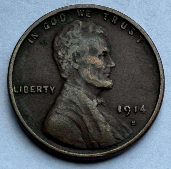 Sharp 1914 S Lincoln Cent