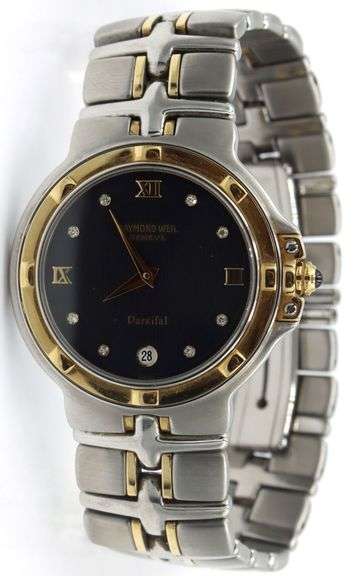 Raymond weil 2 tone Parsifal quartz watch
