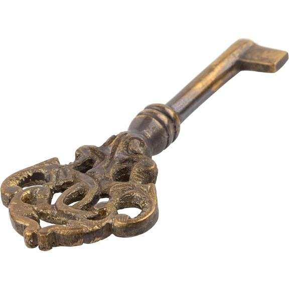 Solid Brass Skeleton Key