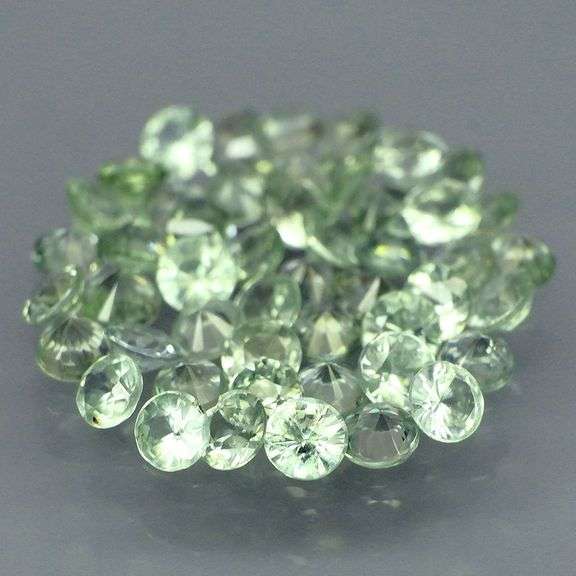 Heated only! 2.67ct diamond cut GREEN Australian Sapphires!