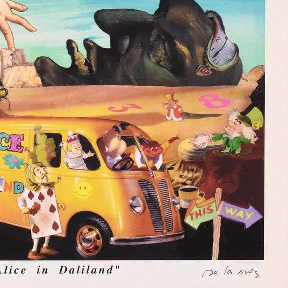 Alice in Daliland by Nelson De La Nuez