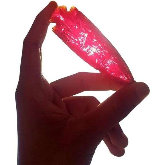 4-inch Red Obsidian Arrowhead
