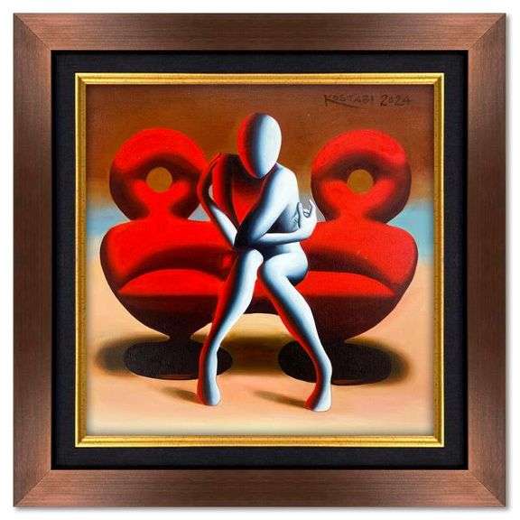 The Question of Existence by Kostabi