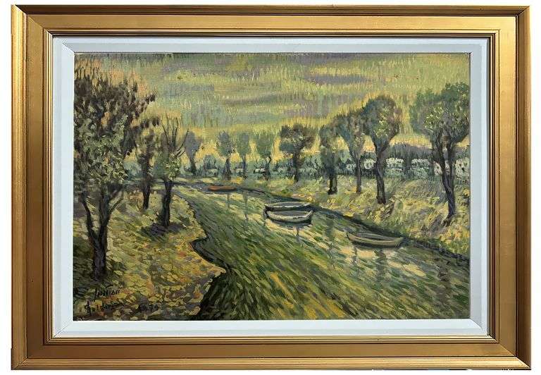 Collectible and very Uniuqe artwork bt Albert Goldman (1922-2011)