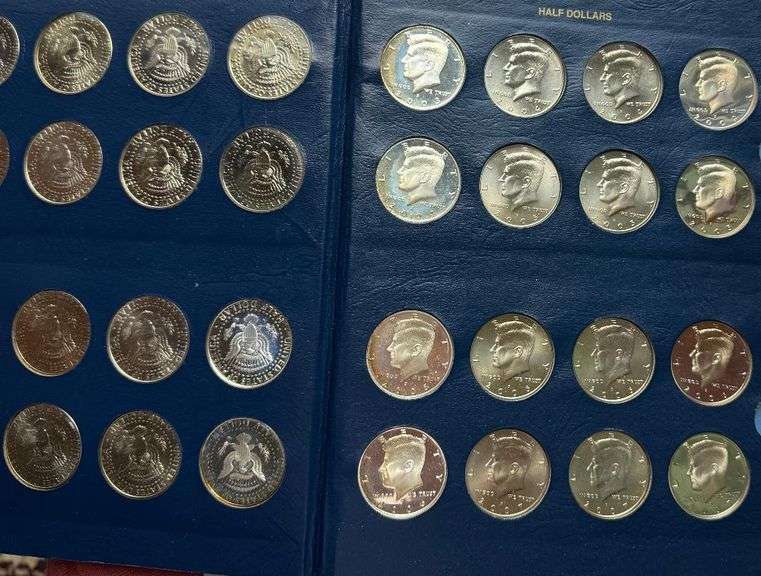 1964-2007 BU & Proof Issues Complete Kennedy Halves.