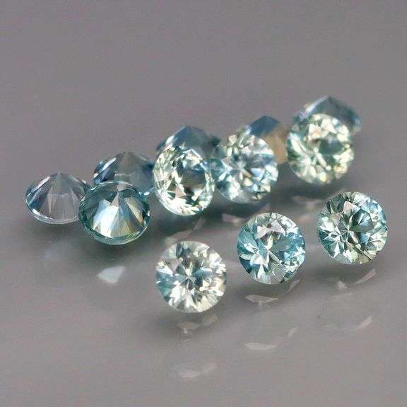 Collectors 2ct platinum blue Sapphire set