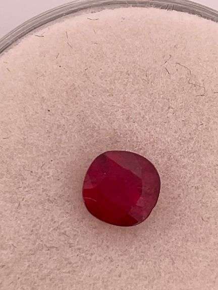 CERTIFIED NATURAL RED RUBY 0.70 CARAT