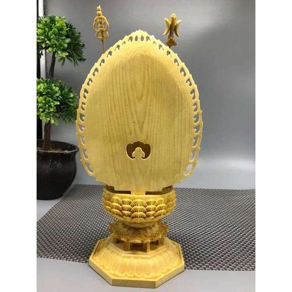 Hand-Carved Thousand Hands Buddha