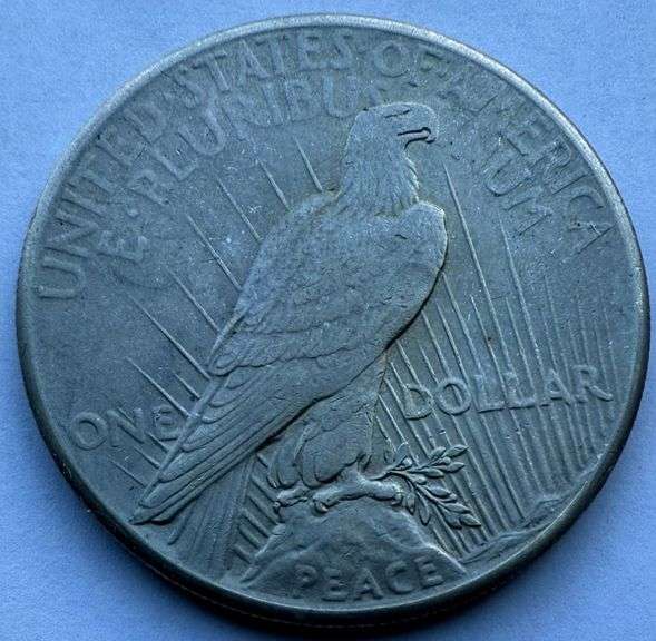1928 Key Date Peace Dollar