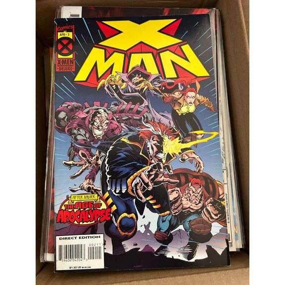 Comic Book Lot of 50 Marvel, DC & Indie Near Mint