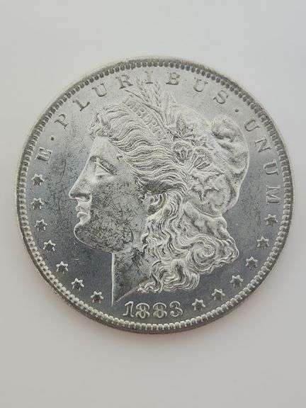 1883 O Morgan Silver Dollar, Flashy