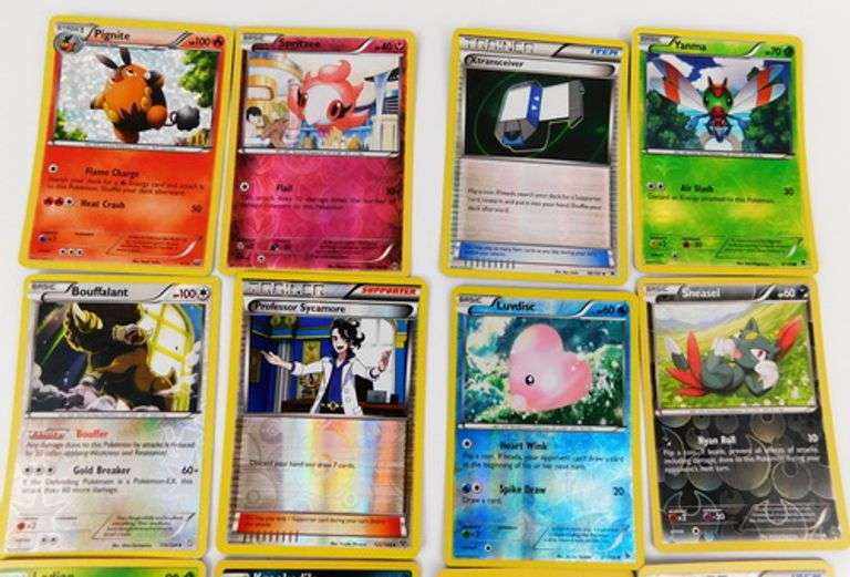 12 Pokémon Halogram Trade Cards