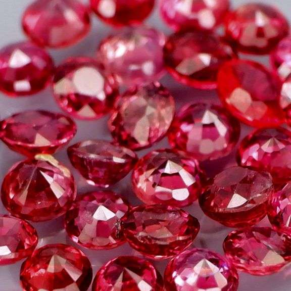 This is a 3.11ct set of REAL UNTREATED RED RUBIES!!!