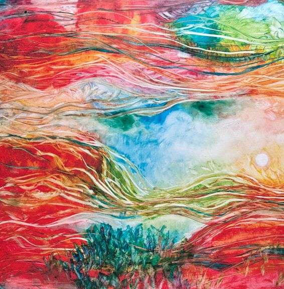 Kamran Khavarani “Dawn's Breeze” AP Giclee on Canvas