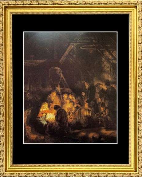 Rembrandt van Rijn, The Adoration of the Shepards