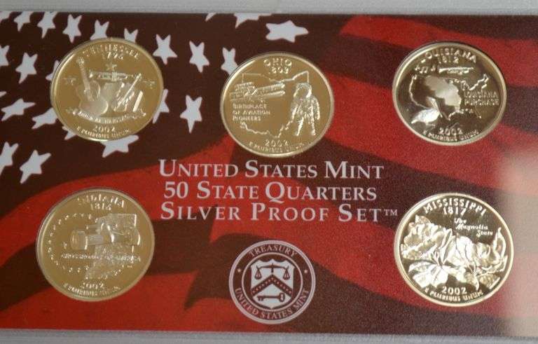 2003 US Silver Proof Set.