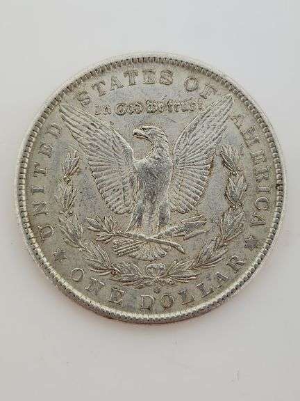 1902 O Morgan Silver Dollar, Circulated "Cleaned"