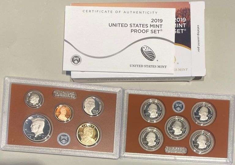 2019 US Proof Set.