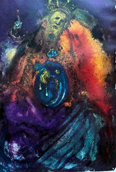 Vintage Salvador Dali From 'Jerusalem Bible'