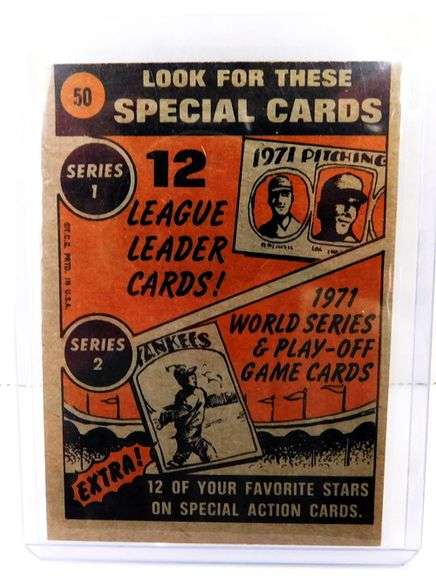Willie Mays in Action 1972 Baseball Card