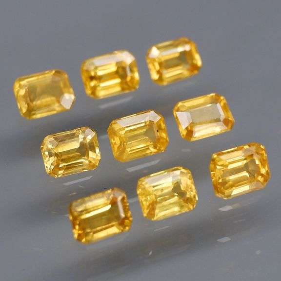 This 2.18ct set of Ceylon Sapphires is simply radiant!