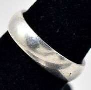 Plain Band Ring in Sterling Silver