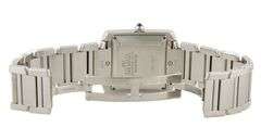 Cartier Tank Francaise 2302, 28mm, Silver Dial, Stainless Steel Watch