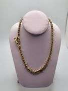 Finest Italian hand made  16", 14k gold necklace