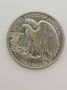 1937 Walking Liberty Half Dollar, UNC "CLEANED"
