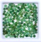 Heavy 10ct set of 2-2.5mm Colombian Emeralds!