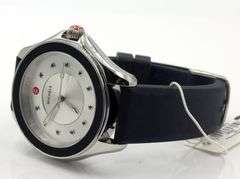 Michele Cape silver dial quartz watch