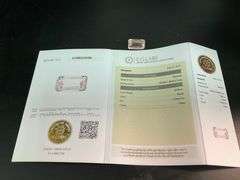 CERTIFIED NATURAL PEACH MORGANITE 16.90 CARATS
