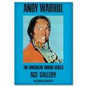 The American Indian Series by Warhol (1928-1987)