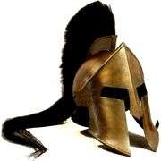 King Leonidas Iron Helmet Reproduction