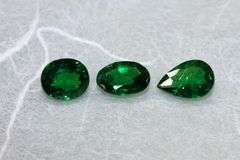 Bright Natural Tsavorite - Lot of 3