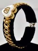 Mother of Pearl Sweetheart bracelet in Costume Jewelry